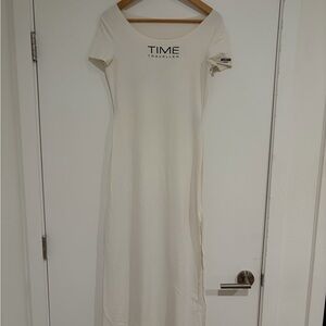 Moschino Cream Maxi Dress